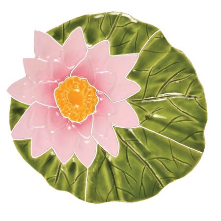 Lily Pad with Flower