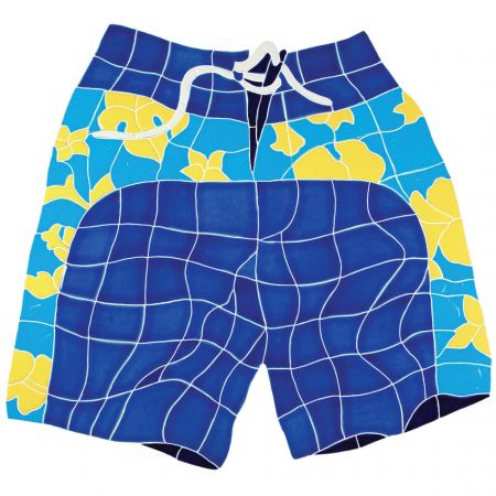 Board Shorts Blue