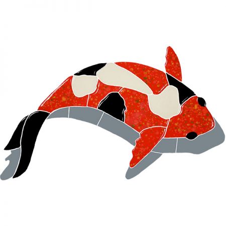  Koi Fish Red with Shadow