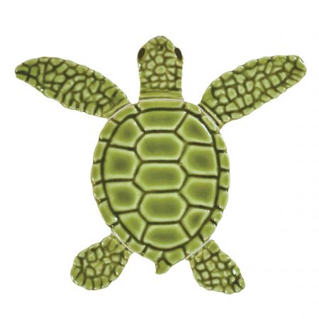 Loggerhead Turtle B Mini Green