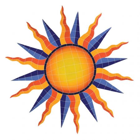 Sun Medallion Orange