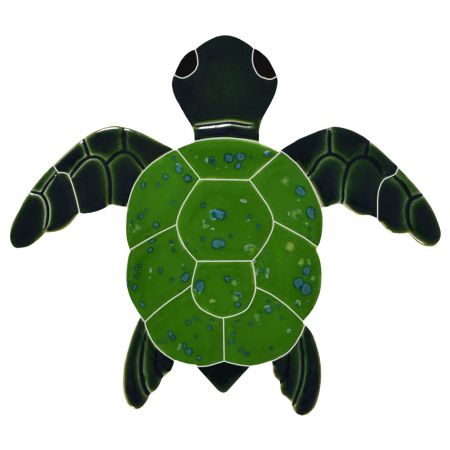  Classic Turtle Topview Green