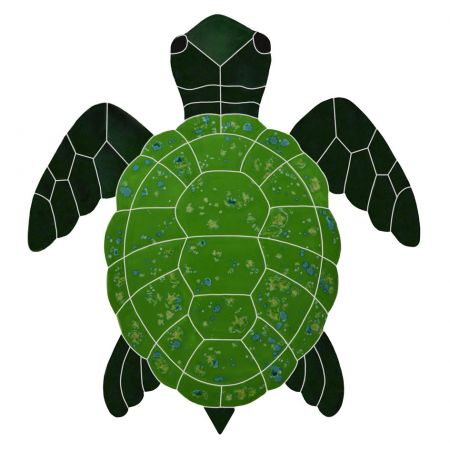 Classic Turtle Topview Green