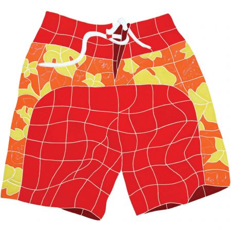 Board Shorts Red